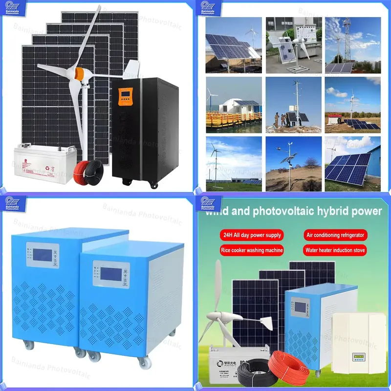 Renewable Energy Grid - Гибридная ветросолнечная генераторная система 3 кВт,