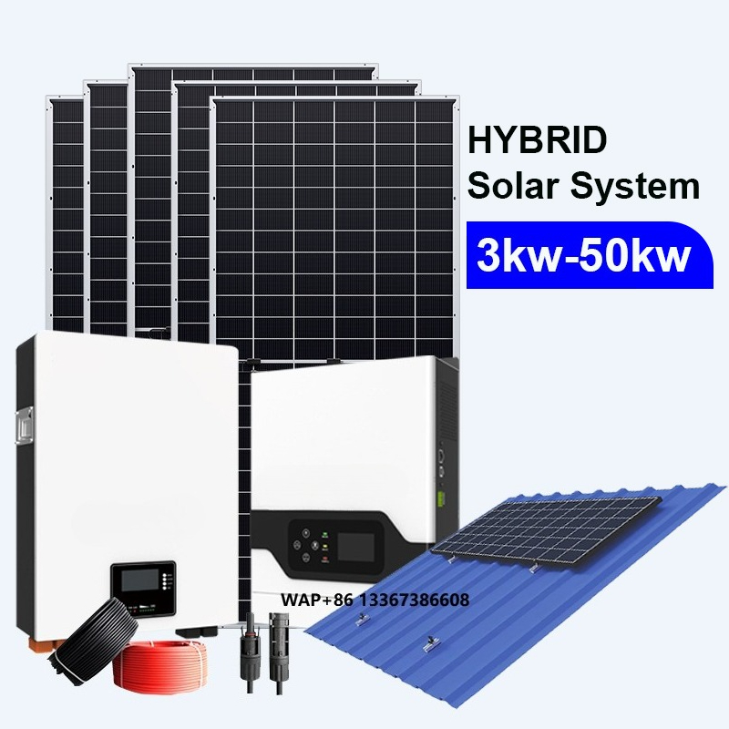 Solar Panel System 10Kw - В наличии Гибридная солнечная система 3