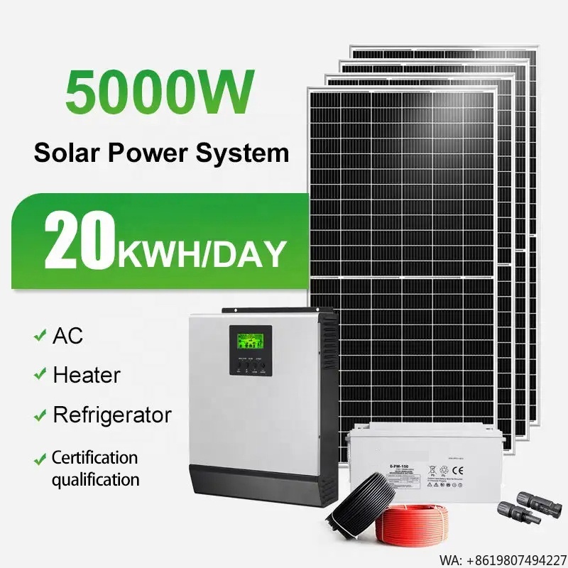 Solar Panel System 10Kw - Солнечная энергетическая система 5кВт, 10кВт, 20кВт: