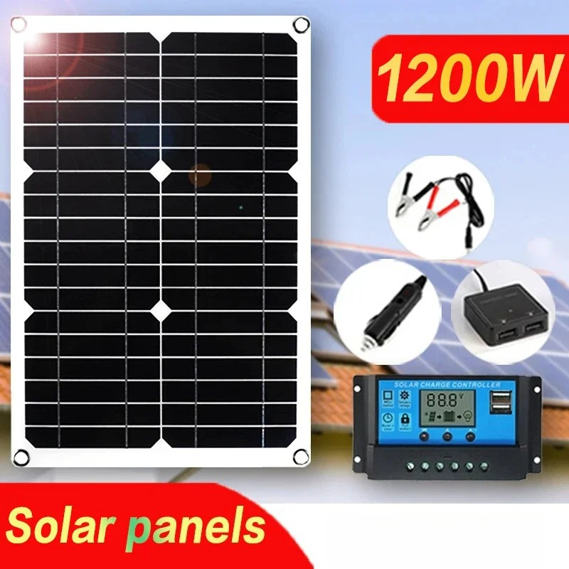 Jinko Solar Panel Cheetah - Гибкий солнечный зарядник 12В с двумя