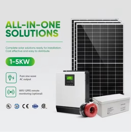 Solar Panel System 10Kw - Полный комплект домашней солнечной энергетической системы: