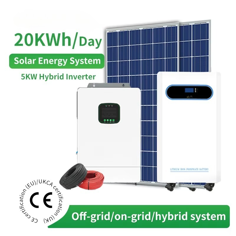 Solar Panel System 10Kw - Индивидуальная автономная солнечная энергетическая система MPPT