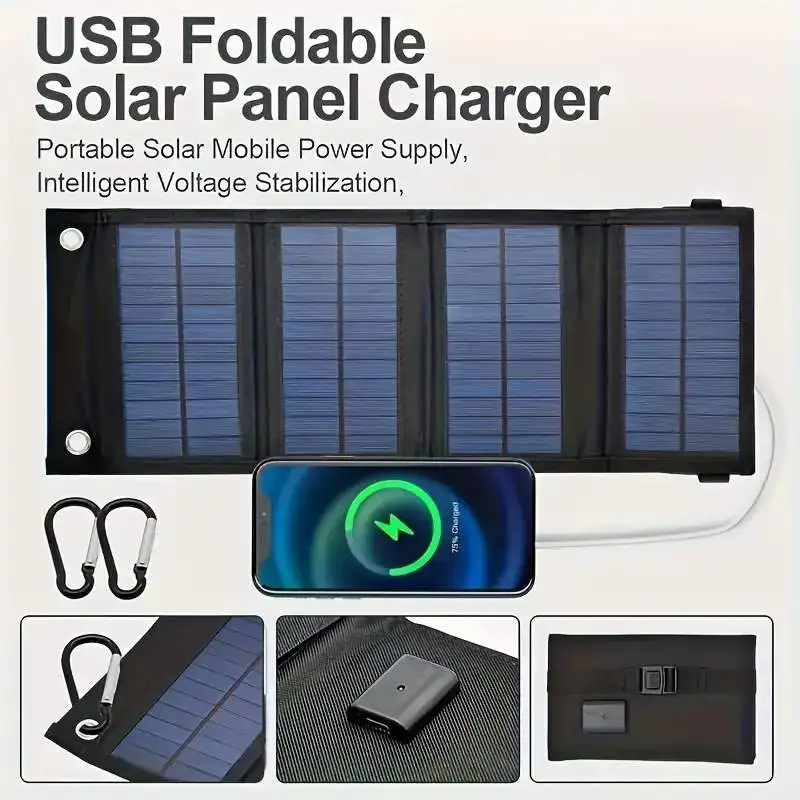 Jinko Solar Panel Cheetah - Портативная USB-складная солнечная панель, складные солнечные