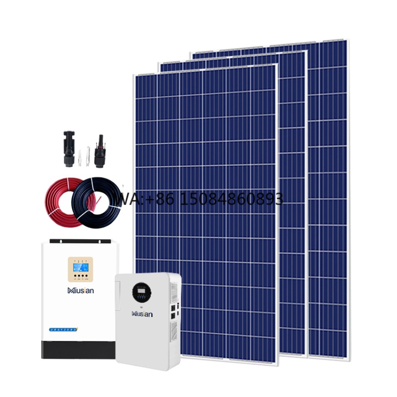 Solar Panel System 10Kw - Комплектная автономная солнечная система, 5 кВт,