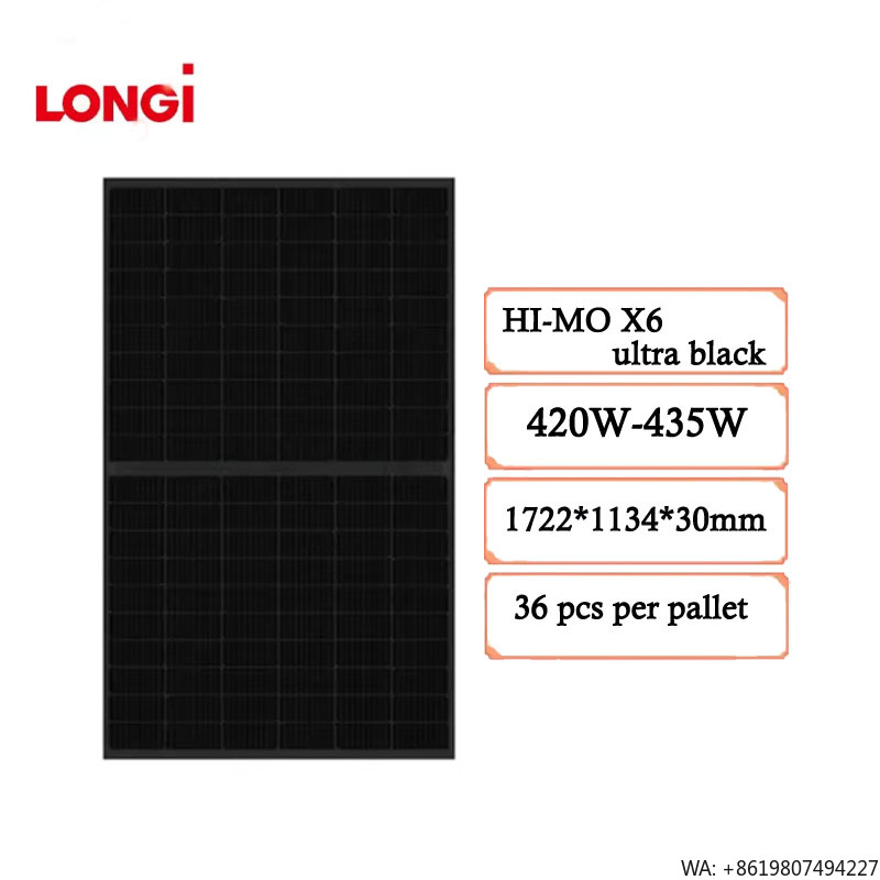 Солнечная панель Longi Hi-MO X – обзор и цена Longi Panel Lr5