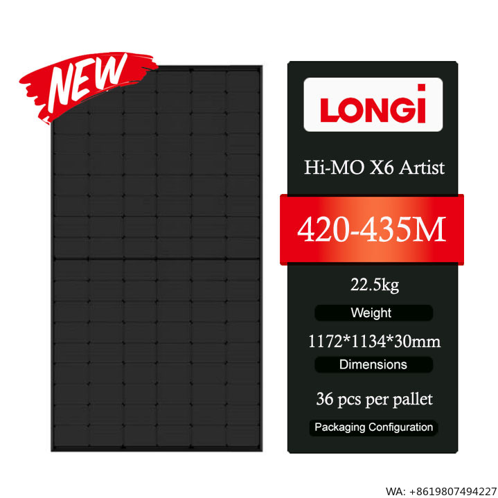 Солнечная панель Longi Hi-MO X – обзор и цена Longi Panel Lr5