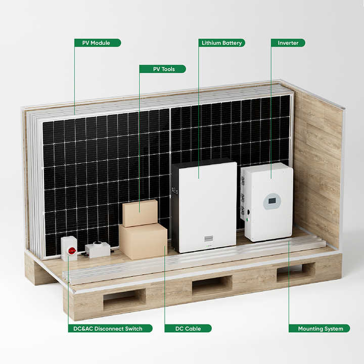 Гибридная солнечная энергетиче – обзор и цена Solar Panel System 10Kw