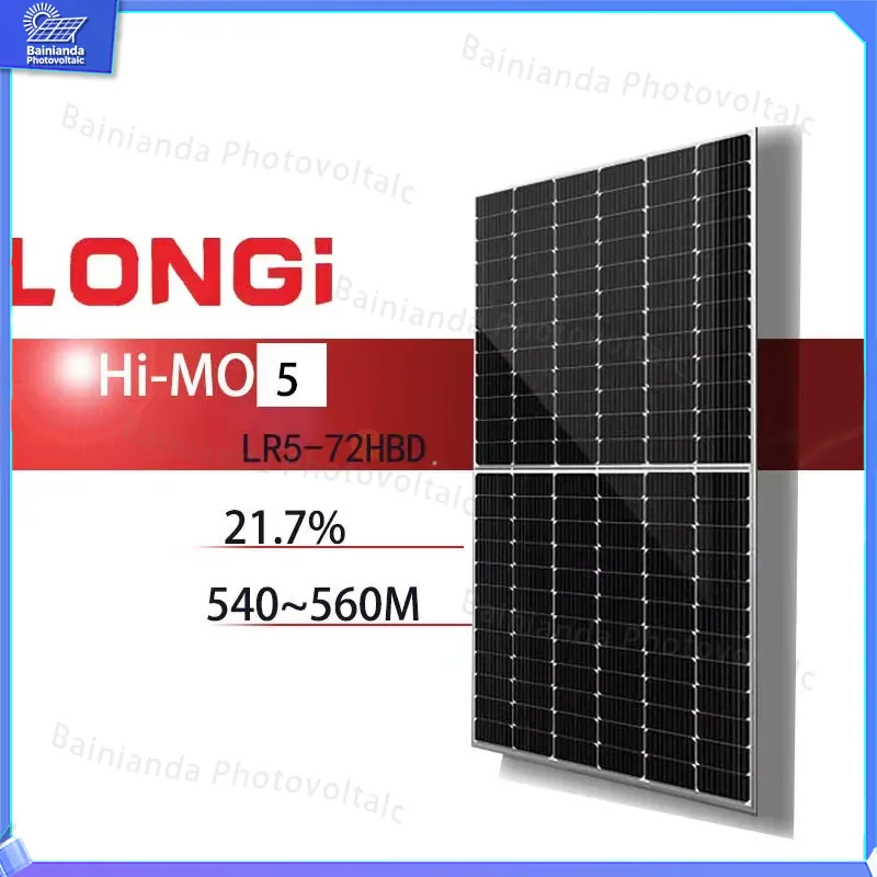 Монокристаллическая солнечная  – обзор и цена Longi Panel Lr5