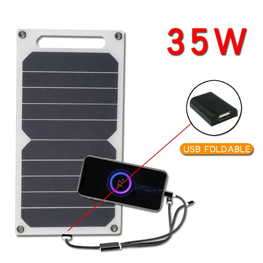Солнечная панель 35 Вт с USB,  – обзор и цена Jinko Solar Panel Cheetah