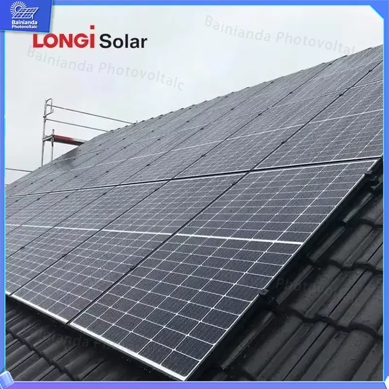 Высокоэффективная солнечная па – обзор и цена Longi Panel Lr5