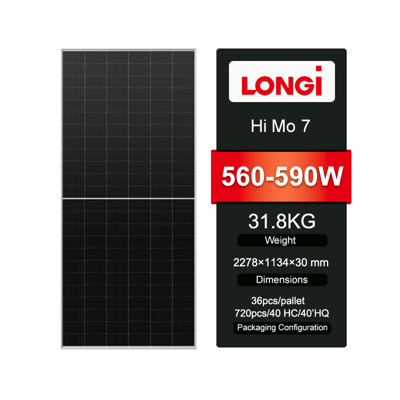 Солнечные панели Longi HiMo 7  – обзор и цена Longi Panel Lr5